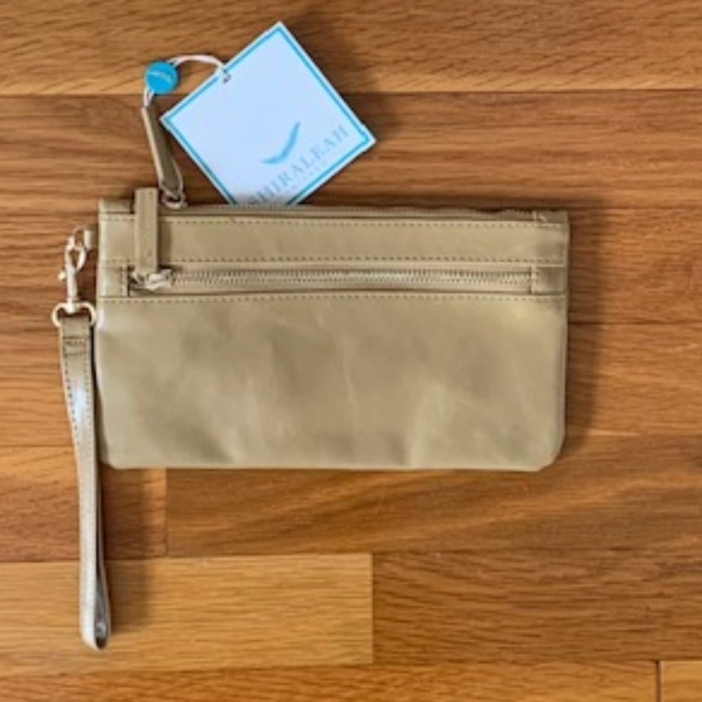 Tan Wristlet by Shiraleah - NEW